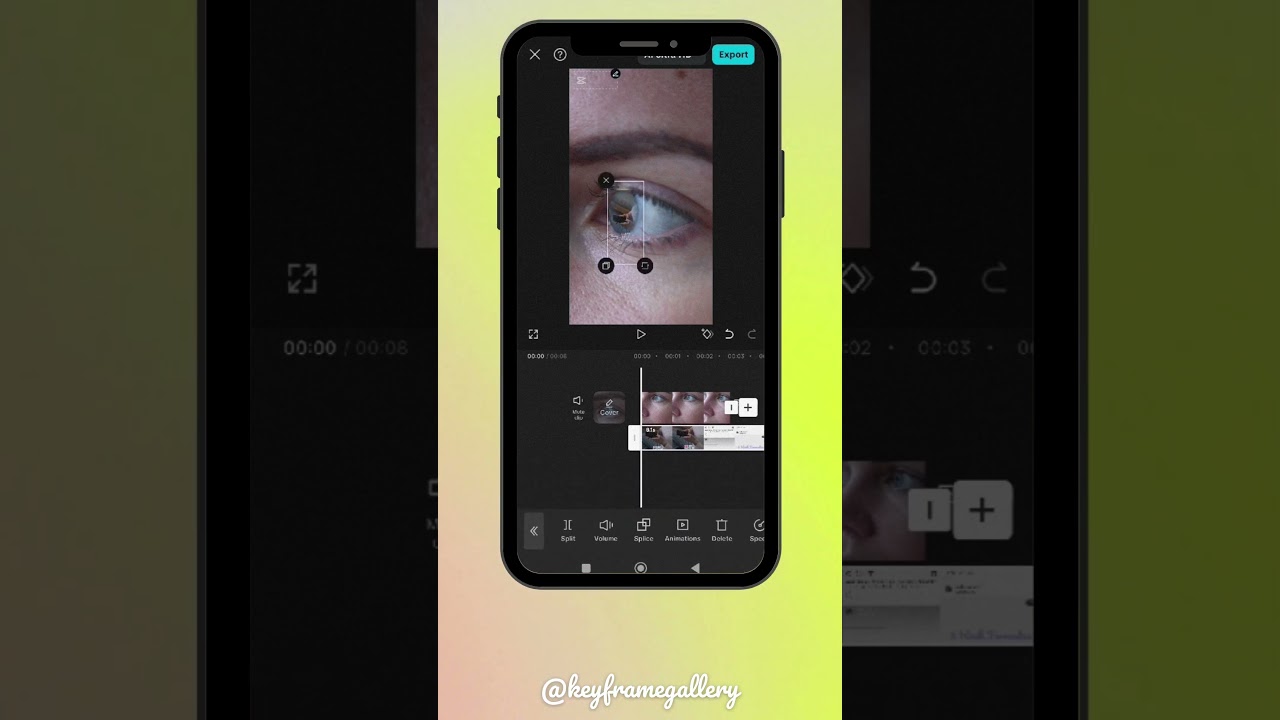 The Eye Reflection Effect in CapCut