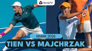 Learner Tien vs Kamil Majchrzak Match Highlights | Miami 2026 Highlights screenshot 1