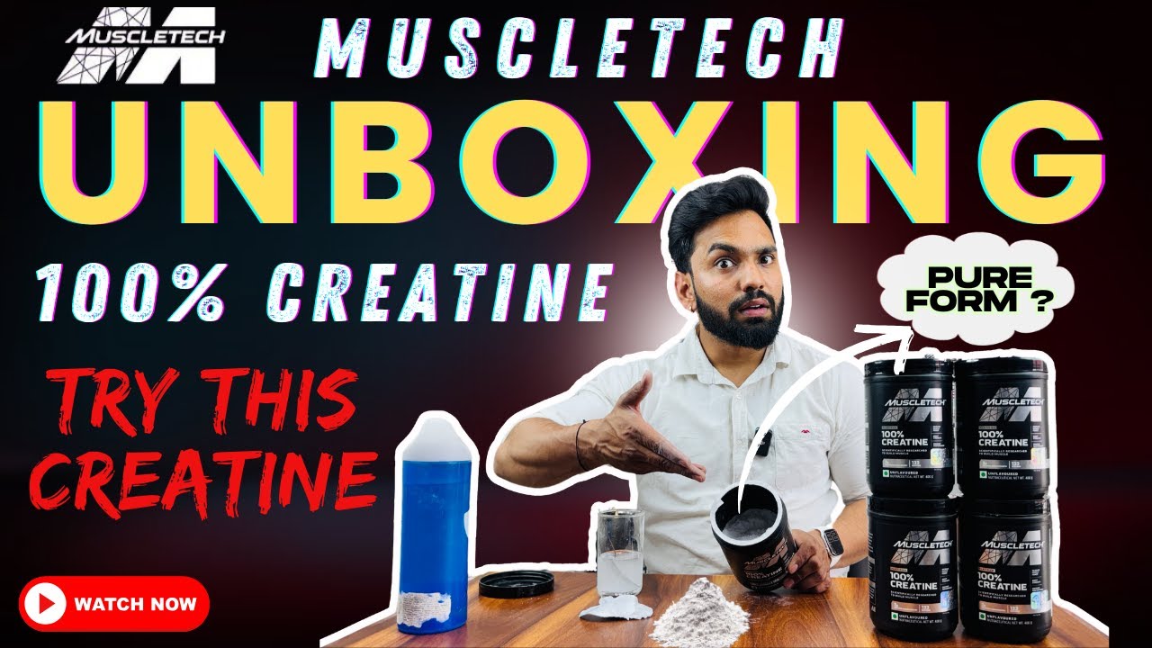 Muscletech Creatine Unboxing | Muscletech Creatine Review | Muscletech ...