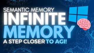 Semantic Kernal Memory 🧠 Giving AI Unlimited Memory! (AGI IS NEAR!)