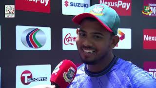 Post-Match Presentation | Bangladesh vs Australia 1st ODI 2026 | Musaddek Hossain POTM 🇧🇩