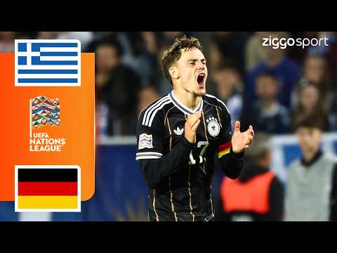 DE BAL WIL ER MAAR NIET IN BIJ DE DUITSERS!! 😱🥶 | Griekenland vs Duitsland | Nations League 26/27