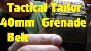 GSK Review: Tactical Tailor 40mm Grenade Belt