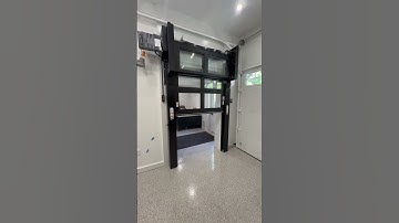 Trackless Garage Door #garagedoor #homeimprovement #VertiStack