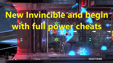 R-Type Final 2: New Invincible and begin with full power cheats Nintendo Switch