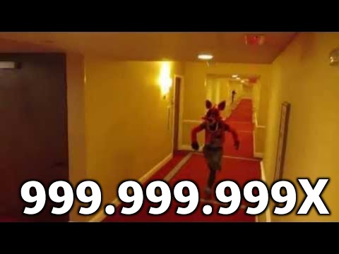 Real Life Foxy running! meme Speed 999x