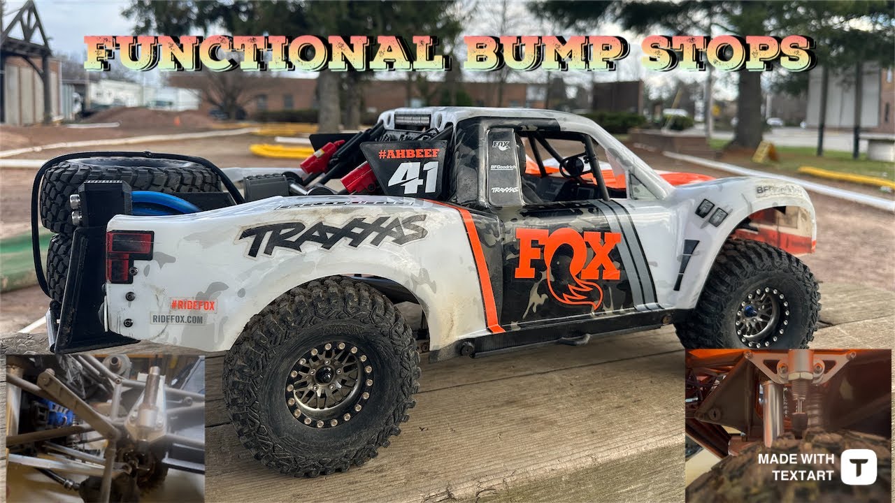 Traxxas UDR E-Viratrue Bump Stop review