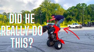 Learning to STUNT ride bikes | Stunt lot practice with some of Atlantas best