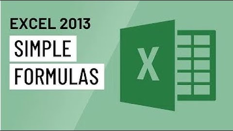 Class 7 | Computer | Chapter 1 | Formula in Excel 2013 | Lecture 1 | Saad Ur Rehman