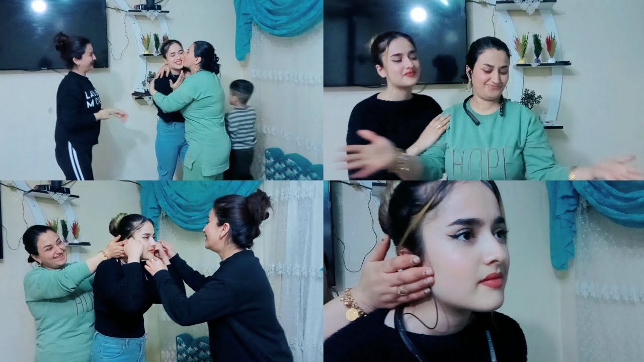 اليوم سوينا تحدي سماعات 🎧 بين مريم وفاطمه وشريفان وكثير انبسطنا بتمنى انتوا كمان تنبسطوا معانا 😅🤭