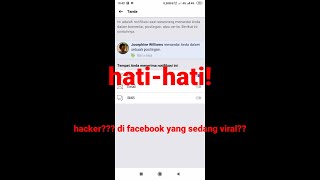 Hacker notifikasi yang sedang viral di Facebook Cek akunmu kena hack atau tidak