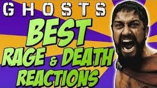 COD Ghosts - Best Rage & Death Reactions!! Part 1