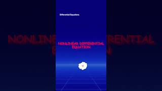 Linear vs. Nonlinear Differential Equations – The Key Difference! 🔥📊