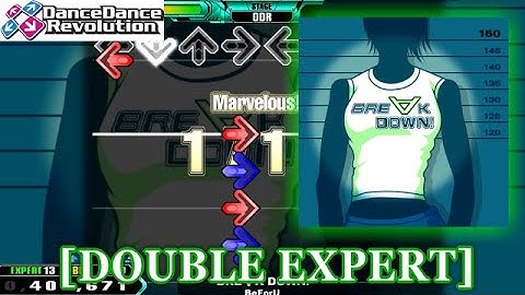 【DDR MAX2】 BRE∀K DOWN! [DOUBLE EXPERT] 譜面確認＋クラップ