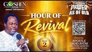 Download lagu HOUR OF REVIVAL  DAY 2 | GOSHEN CONVENTION 2026 | APOSTLE DAVID AYENI | TUE. 15TH SEPT 2026