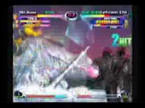 MvC2 Mr.Ken vs Letram Chi FighterChile