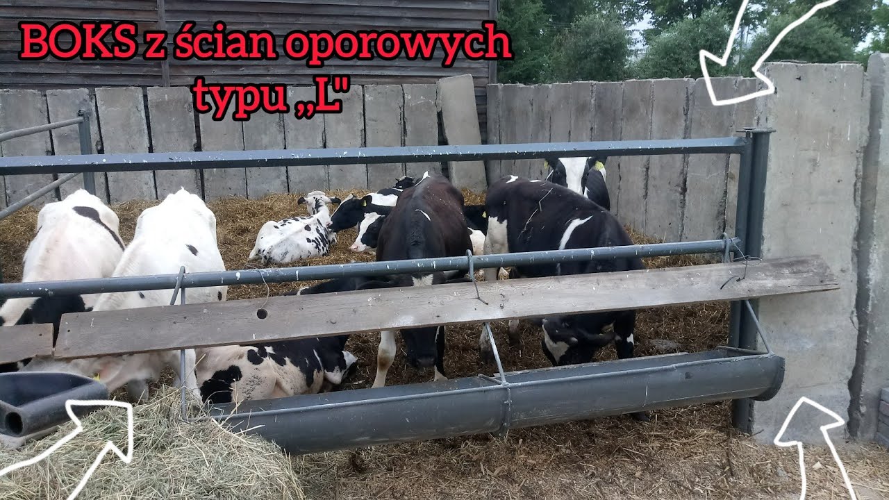 Prezentacja boksu z ścian oporowych typu ,,L