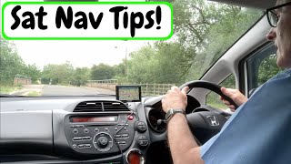 How to use a sat nav responsibly