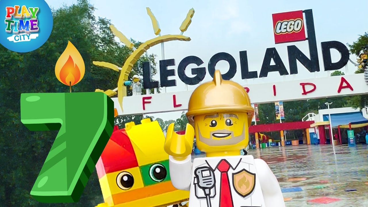 My 7th Happy Birthday LEGOLAND Trip - Masters of Flight, The Dragon and other rides