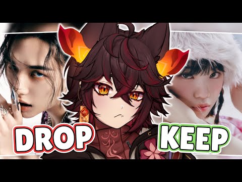 Vtuber Plays Drop OR Keep: Kpop Edition #4
