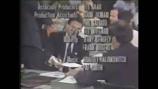 FOX Narrated Credits (November 19, 1989) (Incomplete)