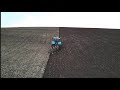 Steep hill Ploughing, I almost lost the Drone in the high winds!!!
