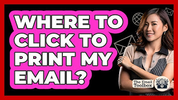 Where To Click To Print My Email?