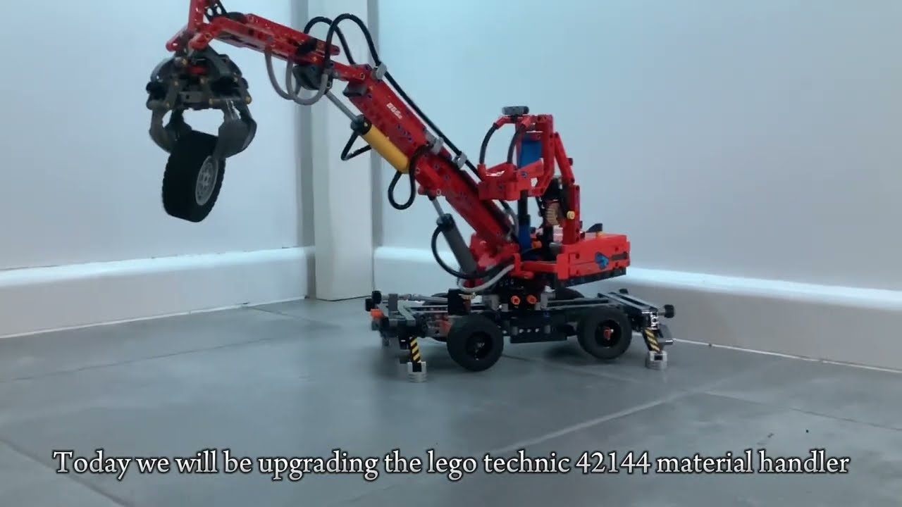 Lego 42144 upgrade