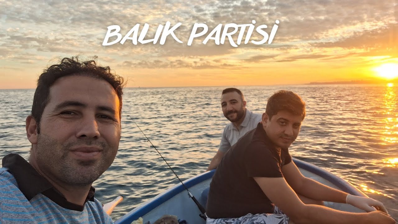 MERSİNDE SANDALLA BALIK AVI 