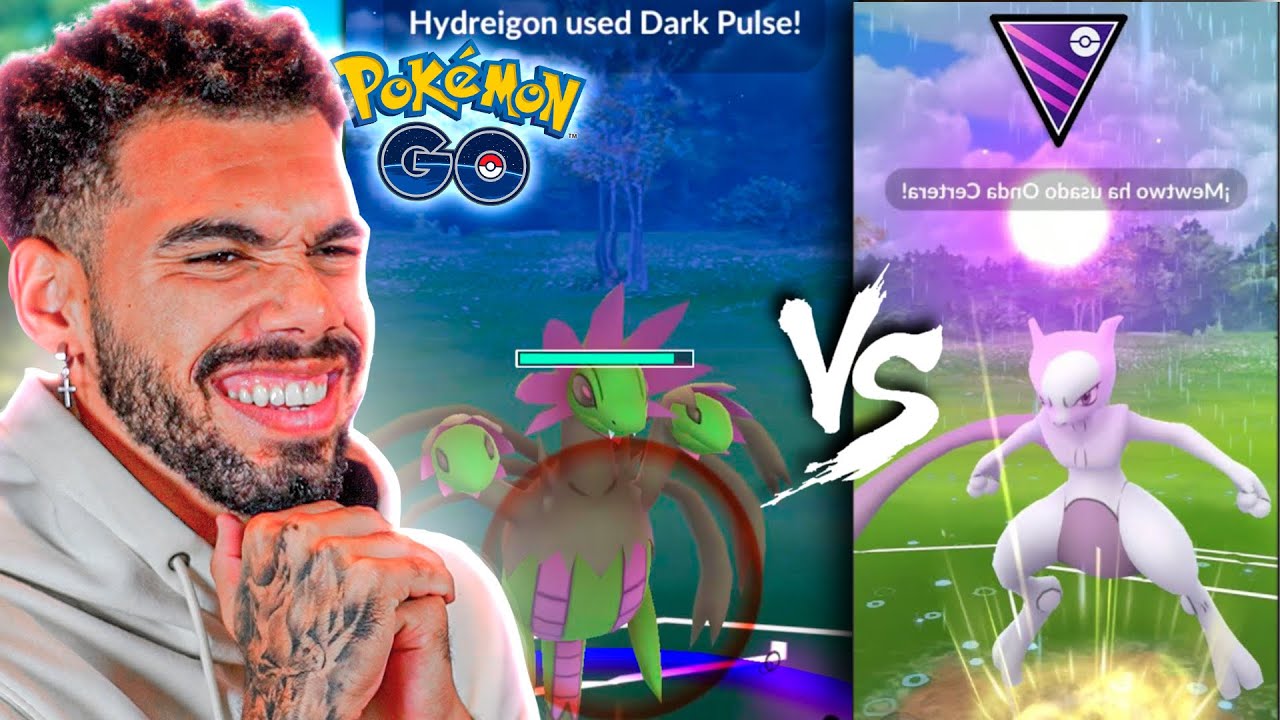 HYDREINGON 100% *SHINY* DESTRUINDO MEWTWO - POKÉMON GO | Cris |