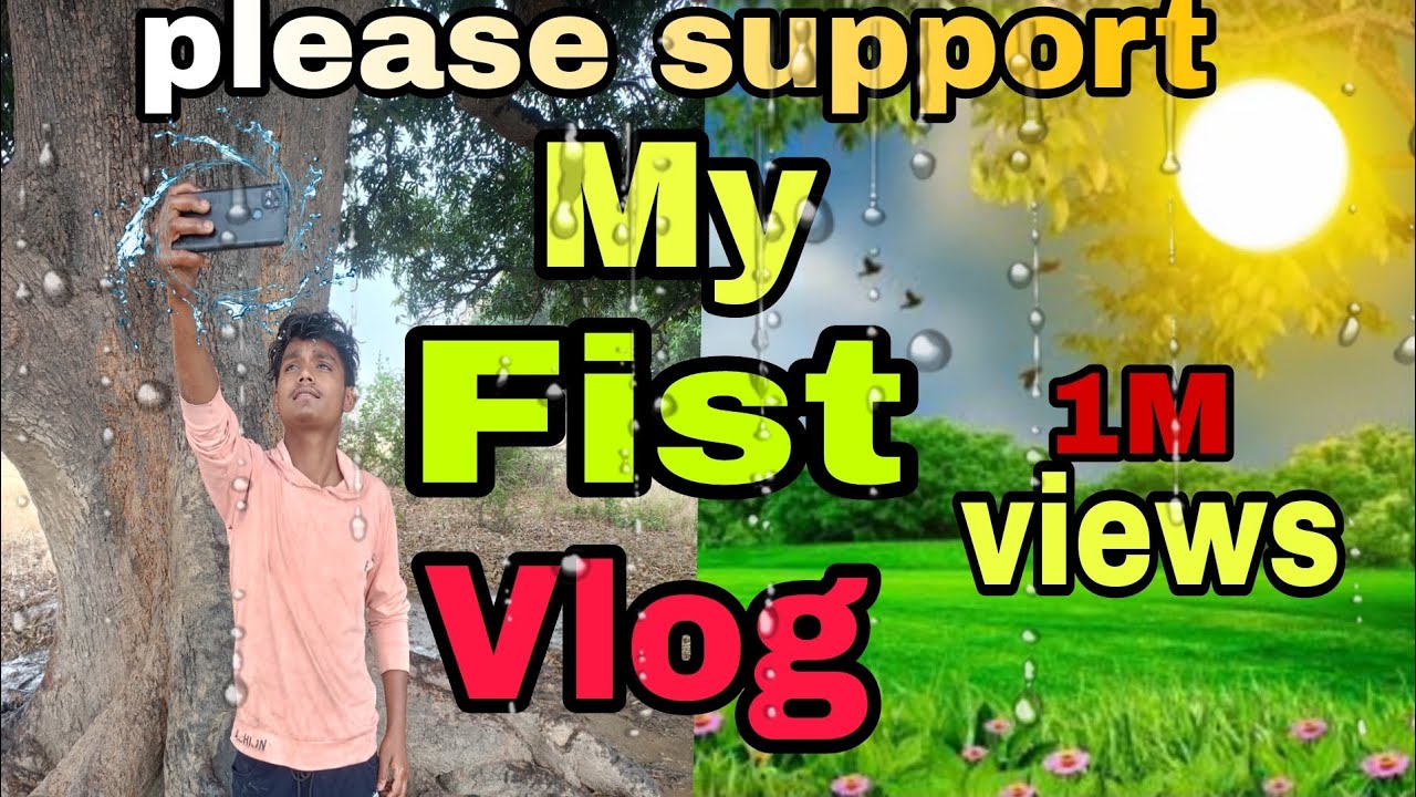 MY FIRST VLOG 2025 ️ | Please support My First Vlog 1M views || - YouTube