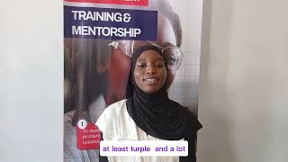 INTERACTION WITH MISS NIMATU ABDUL,A L100 Computer Science Student #SheCode #python Bootcamp