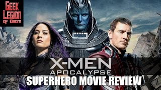 X-men : apocalypse ( 2016 michael fassbender ) superhero movie review