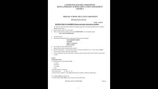 Grade 4 Integrated Science (Science and Technology + Agriculture and Nutrition) Mid Term 3 2025 Exam