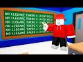 ¡ROBLOX LLEGANDO TARDE A LA ESCUELA!