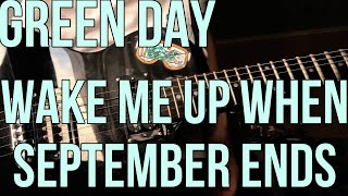 |Solo| Green day - Wake me up when September ends (Guitar cover)