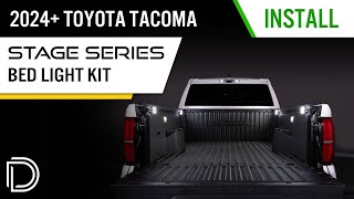 See EVERYTHING in Your Bed! 2024  Toyota Tacoma Bed Light Install | Diode Dynamics
