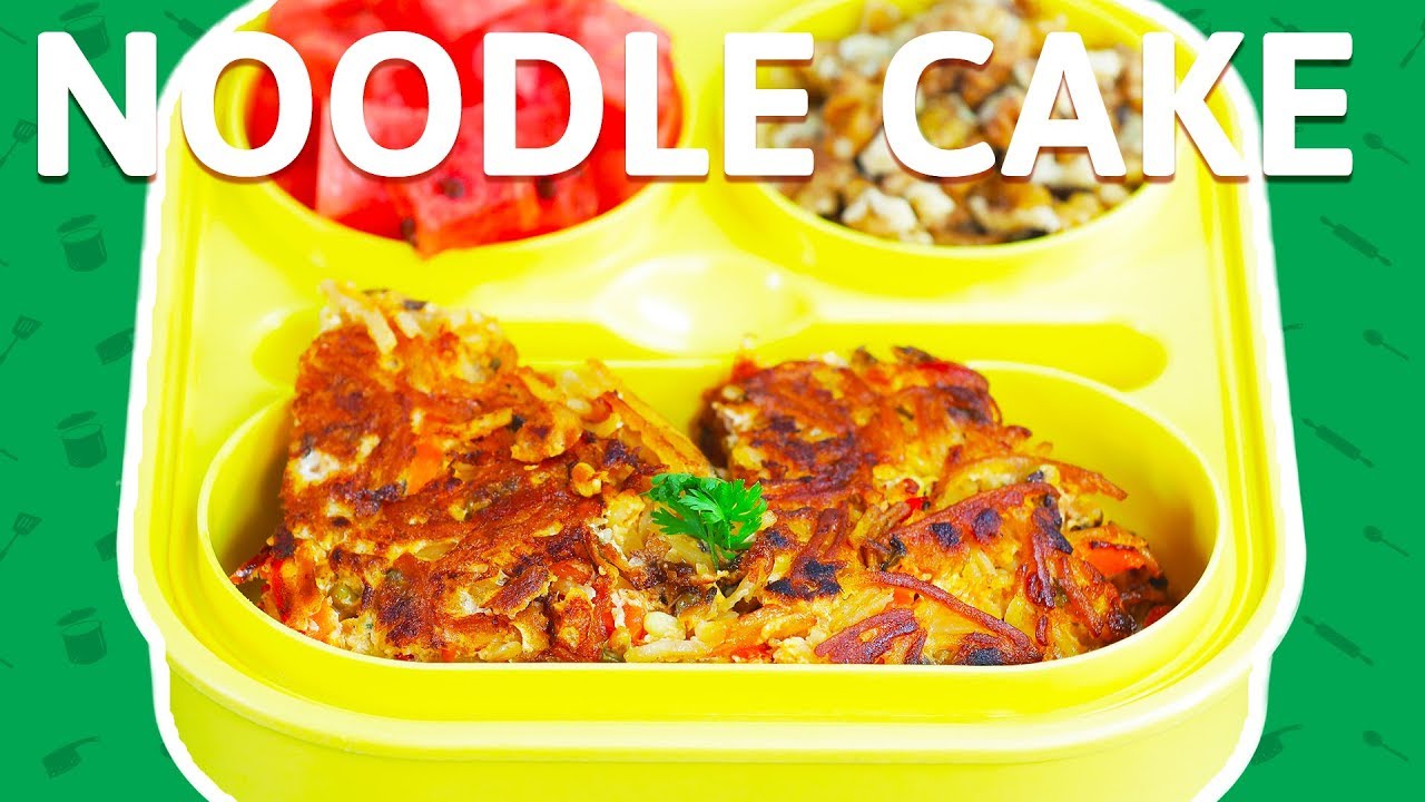 Noodles Cake - Vegetable Noodles Cake - Noodle Recipe For Kids Tiffin Box | India Food Network