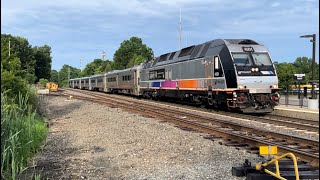 NJT Action at Denville feat 4501 Army Unit 6/27/2022