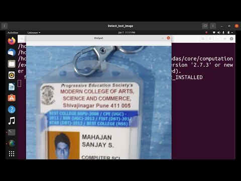 Python text Detection from image