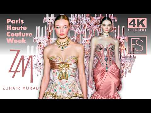 ZUHAIR MURAD HAUTE COUTURE Spring/Summer 2026 Paris Fashion Week Full Show 4K Josephine Le Tutour