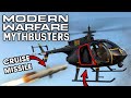 Cruise Missile Through a Helicopter? (Call of Duty Modern Warfare Mythbusters)