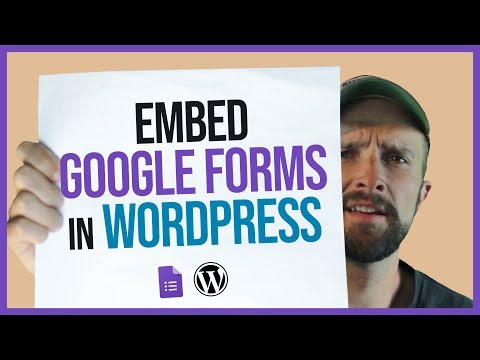 How To Embed Google Forms In WordPress