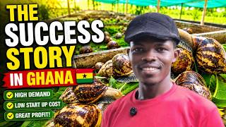 How A University Student Is Making Money From Snail Farming