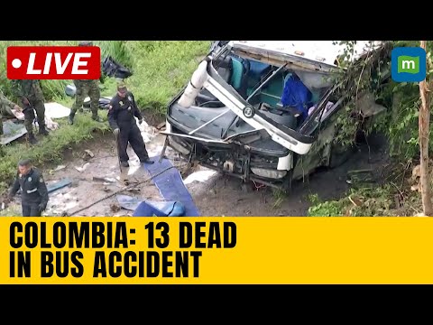 Live: Bus accident in Colombia's southwest, thirteen people lost lives | N18G Episode cover