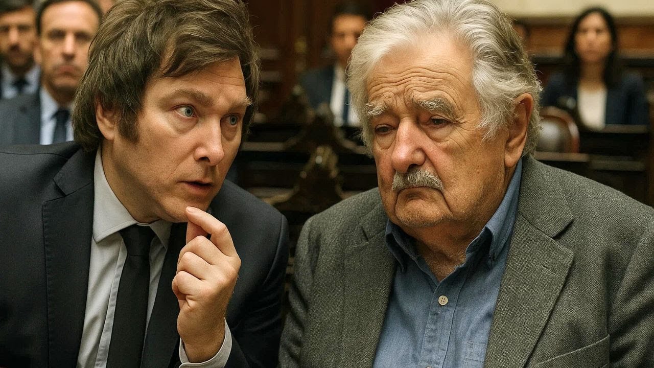 Javier Milei pregunta a José Mujica: “Por qué regalas tu dinero?” — Su reacción SILENCIA al Congreso