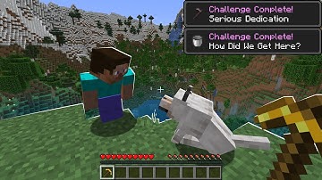 Getting every 1.18 Advancement [Minecraft Java Edition]