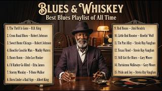 Frozen Roads & Whiskey Blues 🚗🍁 Deep Blues Music for Night Drives
