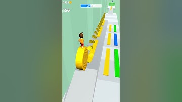 Layers Roll Level 16 | (İOS, ANDROİD) Gameplay Walkthrough #shorts