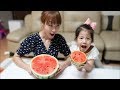 여름에는 수박이죠!! 서은이의 애플수박 수박 슬라임 수박 영상 모음 Special Watermelon Videos